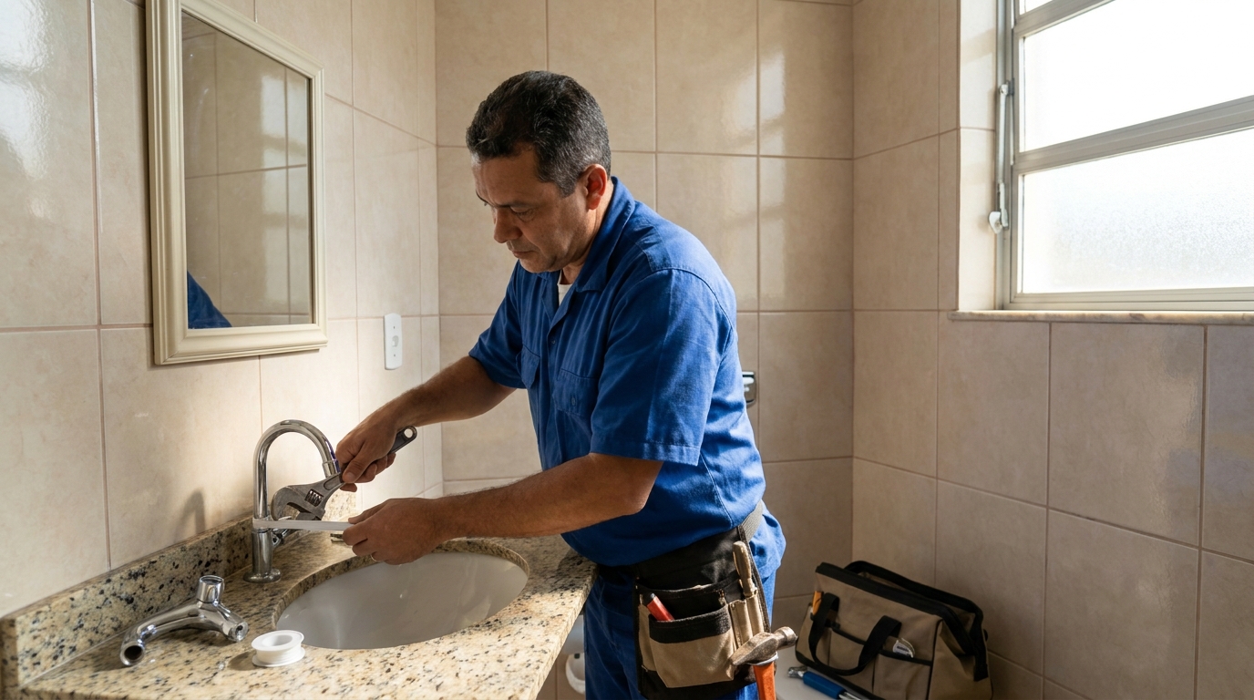 Ajustes em Torneiras em Taubaté‑SP