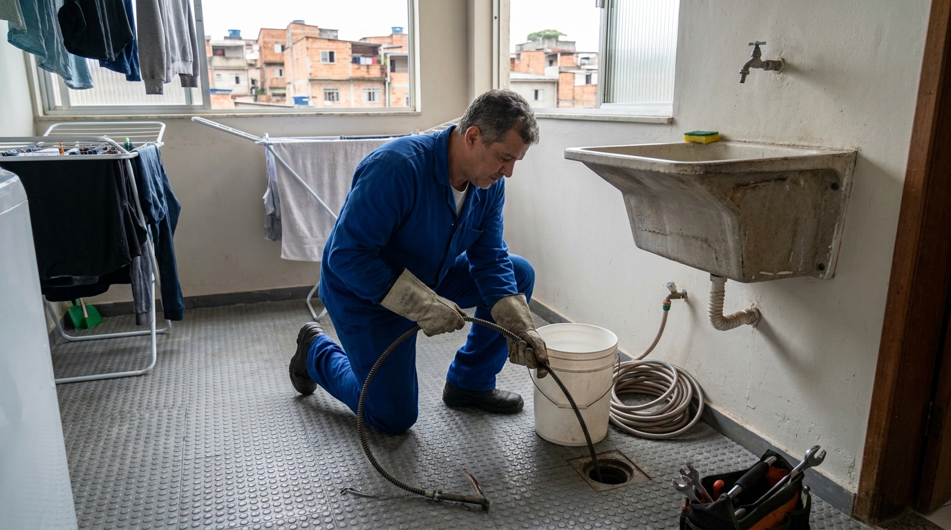 Desentupimento de Ralos Externos em Taubaté‑SP