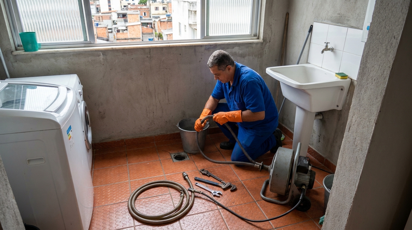 Limpeza Profunda de Ralos em Taubaté‑SP